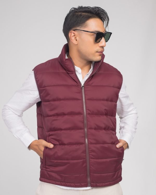 LOGO | Ethical Clothing Brand. Made In Nepal | Men's Puffer Vest